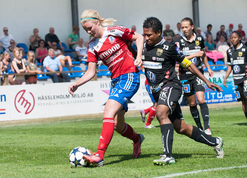 Emma Sjödahl, Vittsjö och Rita Chikwelu, Umeå