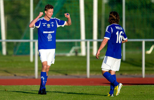 Johan Eklund, Sundsvall, jublar