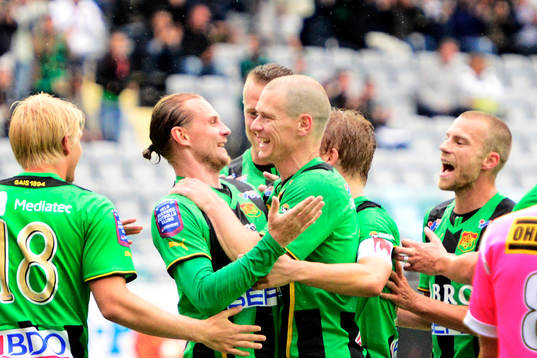 Bläddra bland fler bilder av Fotboll, Superettan, Gais - Landskrona