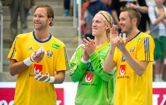 Magnus Jernemyr, Mikael Appelgren, målvakt, och Jonas