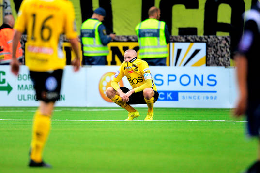 Elfsborgs Sebastian Holmén deppar