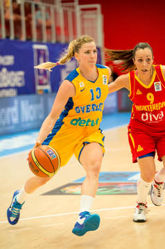 Stefanie Yderström, Sverige och Snezana Aleksic, Montenegro