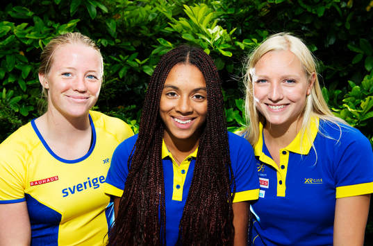 Sofi Flinck, Irene Ekelund och Moa Hjelmer