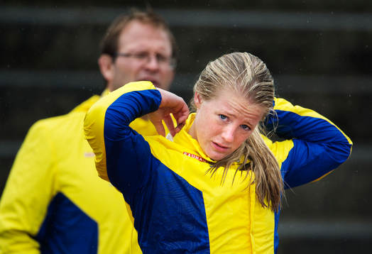 Sveriges Sofi Flinck deppar när hon