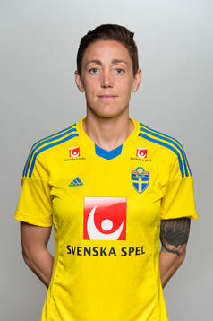 Sveriges Therese Sjögran fotograferas