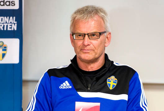 Sveriges assisterande förbundskapten Birger Jacobsson