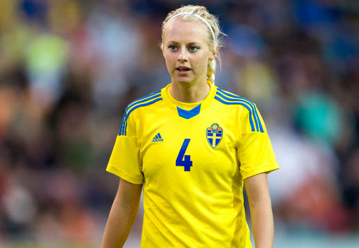 Sveriges Amanda Ilestedt