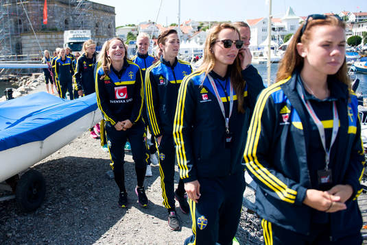Antonia Göransson, Caroline Seger, Therese Sjögran,