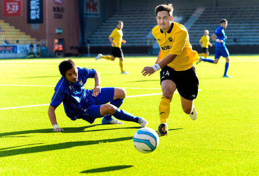 Daugavas Koichiro Iizuka och Elfsborgs Stefan Ishizaki