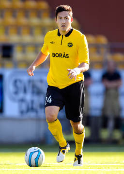 Elfsborgs Stefan Ishizaki med bollen