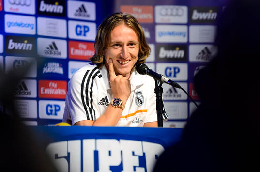 Real Madrids Luka Modric