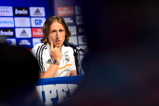 Real Madrids Luka Modric