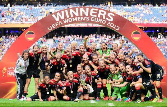 Bläddra bland fler bilder av Fotboll, dam-EM, Final, Tyskland - Norge