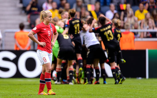 Norges Elise Thorsnes deppar