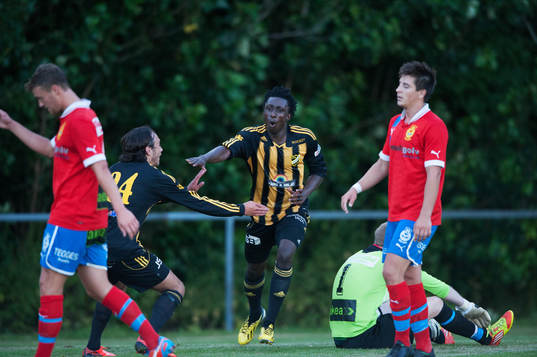 0-3 Waxiu Shehu, IFK Hässleholm, jubel, glädje