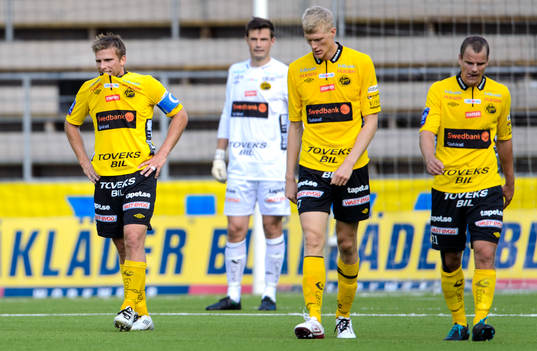 Elfsborgs Anders Svensson, Tom Söderberg och Henning