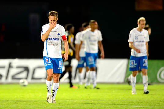 Norrköpings Mathias Florén deppar