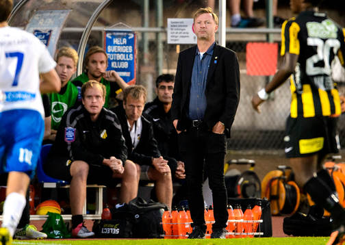 Häckens tränare Peter Gerhardsson