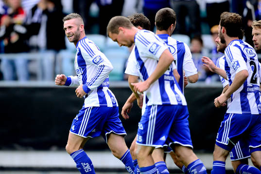 IFK Göteborgs Kjetil Waehlerunder jublar