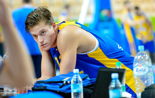 Bläddra bland fler bilder av Basket, EM, Sverige, Träning