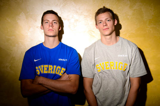 Sveriges Anton Gaddefors och Viktor Gaddefors