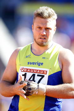 Sveriges Mattias Jons i slägga