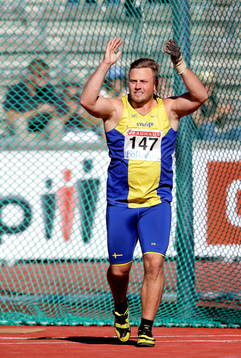 Sveriges Mattias Jons i slägga