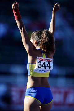 Sveriges Angelica Bengtsson i stavhopp