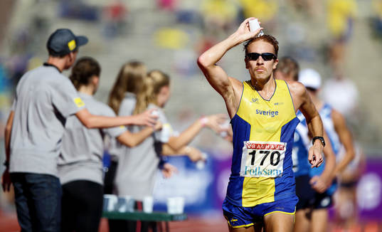 Sveriges Aton Ibanez i 10 000 m gång