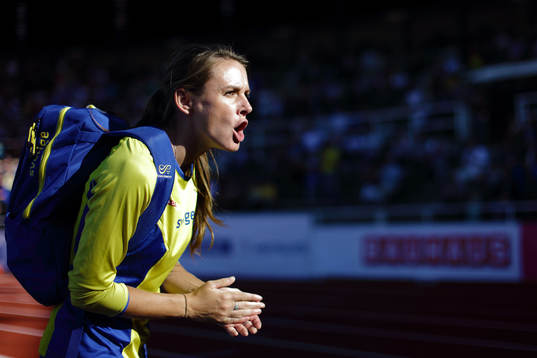 Sveriges Erica Jarder lagkapten och manar på sina
