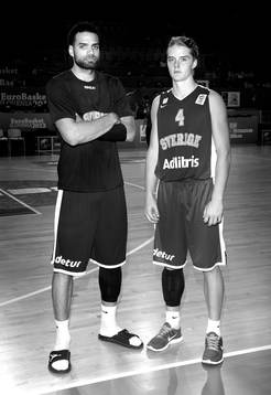 Sveriges Jeffery Taylor och Ludvig Håkanson
