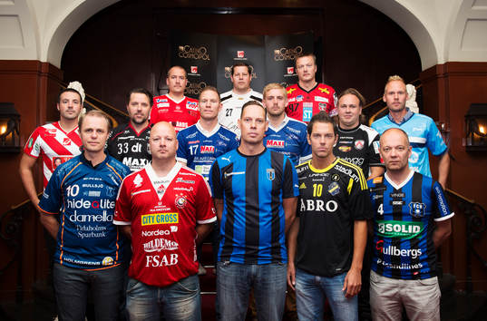 Tränare för herrlagen i Svenska Superligan i innebandy