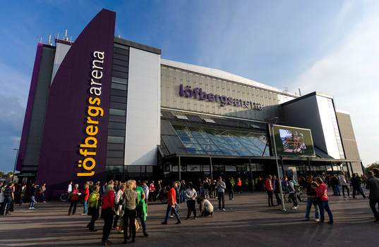 Ishockeyarenan i Karlstad har bytt namn från Löfbergs