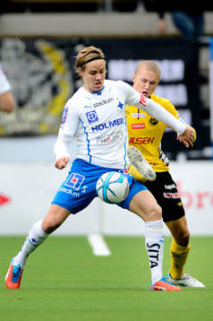 Norrköpings Christoffer Nyman och Elfsborgs Sebastian