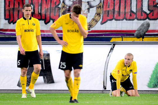 Elfsborgs Jon Jönsson, Marcus Rohdén och Sebastian