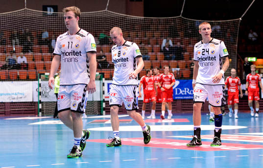 Redbergslids Pontus Zetterman, Tobias Johansson och Linus