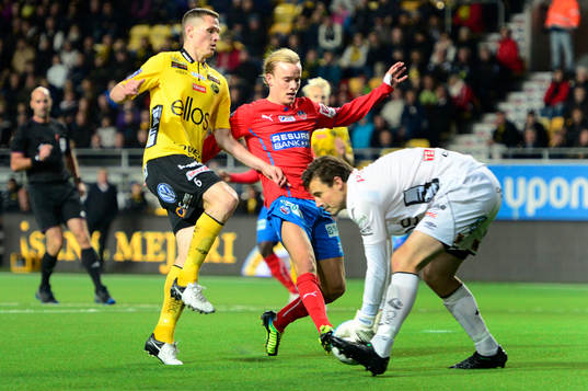 Elfsborgs Jon Jönsson och Helsingborgs David Svensson
