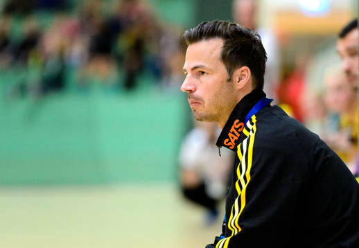 Sävehofs tränare Henrik Signell