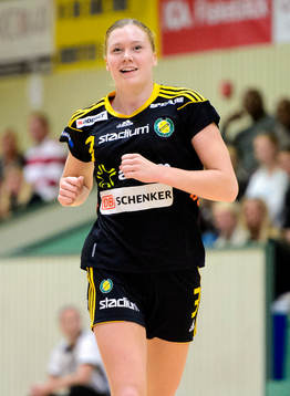 Sävehofs Johanna Forsberg jublar