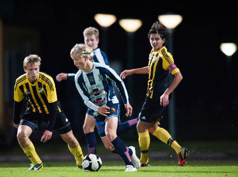 Fotboll, allsvensk kval, IFK Hässleholm - Kristianstad
