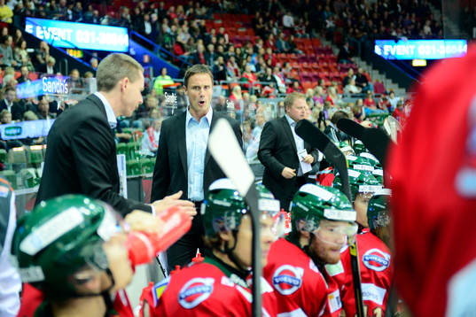 Frölundas tränare Roger Rönnberg
