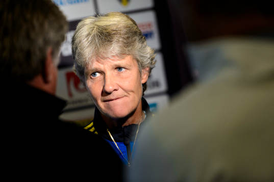 Sveriges förbundskapten Pia Sundhage