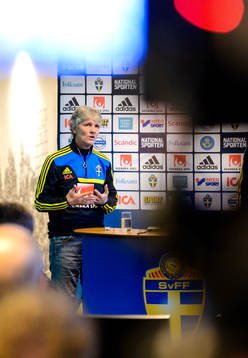 Sveriges förbundskapten Pia Sundhage