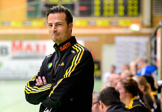 Sävehofs tränare Henrik Signell