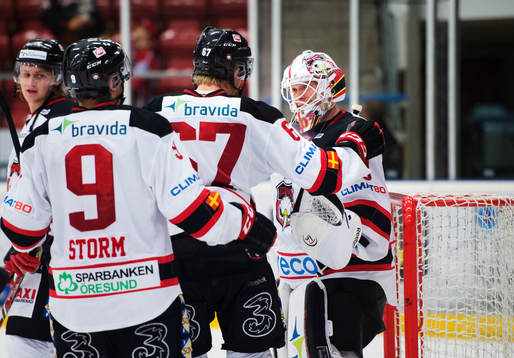 Malmös Fredrik Storm, Tobias Ericsson och målvakt Pontus