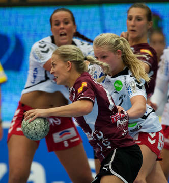 Lugis Nathalie Hagman i dam elitserie mellan Lugi och