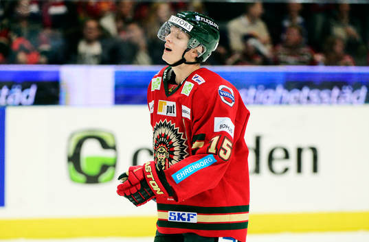 Frölundas John Klingberg deppar