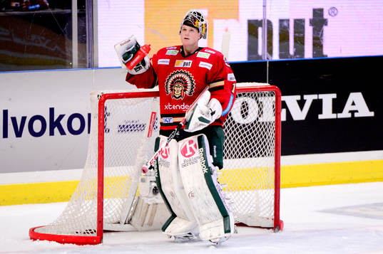 Frölundas målvakt Lars Johansson