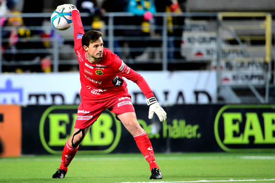 Elfsborgs målvakt Kevin Stuhr-Ellegaard