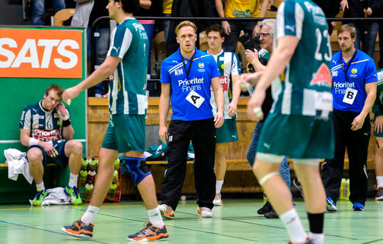 Hammarbys tränare Kalle Matsson deppar